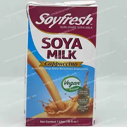 شیر سویا کاپوچینو ( وگان ) ۱ لیتر سوی فرش – soyfresh