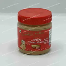 کره بادام زمینی خامه ایی برند Golden Valley وزن 340گرم creamy
