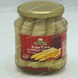 بیبی کورن چیلی ۳۴۰ گرم امریکن فارم – american farm