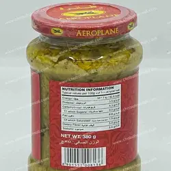 ترشی فلفل برند ایروپلین 380 گرمی AEROPLANE Chilly Pickle