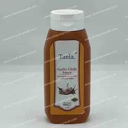 سس چیلی برند تانیا Tania با طعم سیر و فلفل ۴۰۰ گرم