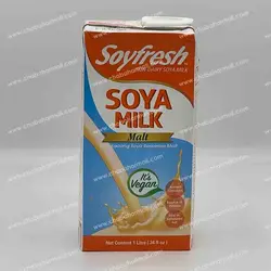 شیر سویا با طعم مالت (وگان) ۱ لیتر سوی فرش – soyfresh