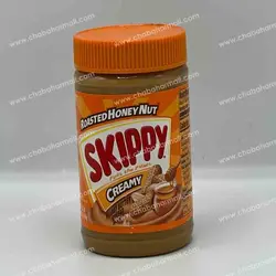 کره بادام زمینی Skippy مدل CREAMY تفت داده شده با عسل
