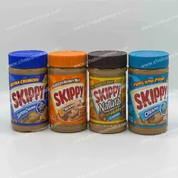 کره بادام زمینی Skippy مدل CREAMY تفت داده شده با عسل