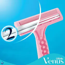 خودتراش زنانه ژیلت مدل Simply Venus Basic بسته 5 عددی