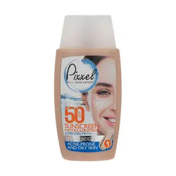 ضد آفتاب رنگی پیکسل مدل Light Beige مناسب پوست چرب و جوش دار حجم 50 میل