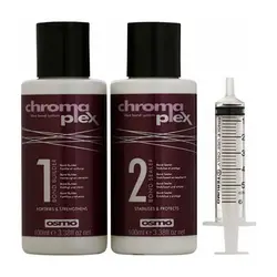 کیت ماسک تغذیه کننده و صاف کننده و محافظت کننده مو اوسمو مدل Chromaplex