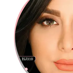 لنز چشم سالانه هرا رنگ طوسی عسلی شماره HJ310