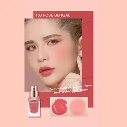 رژگونه مایع او تو او مدل Rose Bengal شماره 03