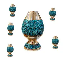 نمکدان فیروزه کوبی بسته 6 عددی