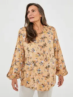 بلوز یقه خدمه چین دار LCWAIKIKI