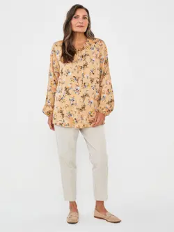 بلوز یقه خدمه چین دار LCWAIKIKI