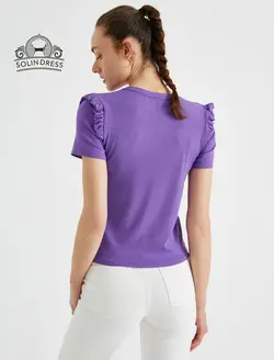 بلوز کوتاه ساده KOTON