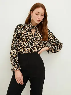 بلوز پلنگی السی وایکیکی