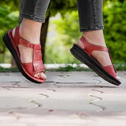 صندل زنانه لارا زرشکی