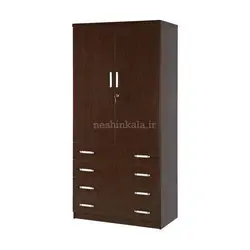 کمد دو درب چهارکشو W1023 - فروشگاه اینترنتی نشین کالا