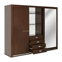 کمد سه درب ریلی W1028 - فروشگاه اینترنتی نشین کالا