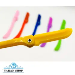 دسته تیغ ابرو پلاستیکی (تکی)