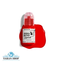 رنگ تاتو پرمابلند پشن رد 10 میل – PERMA BLEND PASSIION RED