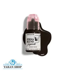 رنگ تاتو پرمابلند دارکست بروان 10 میل – PERMA BLEND Darkest Brown
