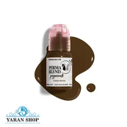 رنگ تاتو پرمابلند فارست براون 10 میل – PERMA BLEND Forest Brown
