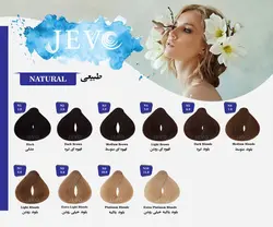 رنگ مو جوو مشکی پر کلاغی شماره 1.1 Jevo Low Ammonia - (C1)