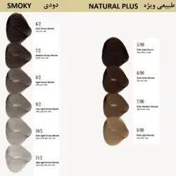 رنگ مو داماسک رز پر کلاغی شماره 1.1 - Damask Rose