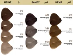 رنگ مو داماک رز ماسه سنگی شماره Damask Rose - PR4