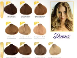 رنگ مو کم آمونیاک دینوری قرمز خرمایی شماره Dinori 4.68