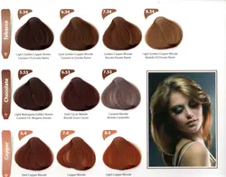 رنگ مو کم آمونیاک دینوری قرمز خرمایی شماره Dinori 4.68