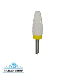 سر سوهان سرامیکی کاجی - نوار زرد