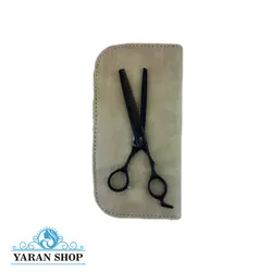 قیچی آرایشگاهی شی رز مدل - TK2(6BP) (با کیف محافظ)