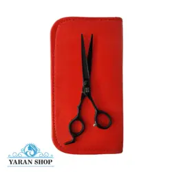 قیچی آرایشگاهی شی رز مدل کربن - (6B)TK2 (با کیف محافظ)