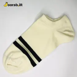 جوراب قوزکی مردانه کف ۲ خط | جوراب - Joorab.ir