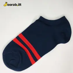 جوراب قوزکی مردانه کف ۲ خط | جوراب - Joorab.ir