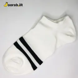 جوراب قوزکی مردانه کف ۲ خط | جوراب - Joorab.ir