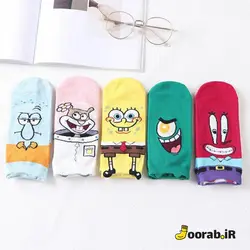 جوراب مچی طرح کارتونی باب اسفنجی | جوراب - Joorab.ir