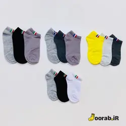 جوراب مچی بچگانه طرح بغل پرچم | جوراب - Joorab.ir