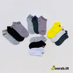جوراب مچی بچگانه طرح بغل پرچم | جوراب - Joorab.ir