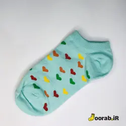 جوراب مچی بچگانه طرح قلب | جوراب - Joorab.ir
