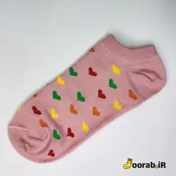 جوراب مچی بچگانه طرح قلب | جوراب - Joorab.ir