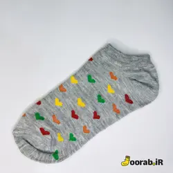 جوراب مچی بچگانه طرح قلب | جوراب - Joorab.ir