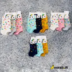 جوراب مچی بچگانه طرح قلب | جوراب - Joorab.ir
