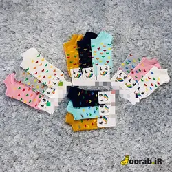 جوراب مچی بچگانه طرح قلب | جوراب - Joorab.ir