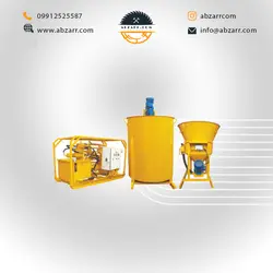 ست تزریق دوغاب سیمان T180 شرکت تیران تونل بیستون