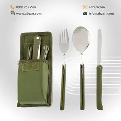 قاشق چنگال و چاقو کیفی مسافرتی
