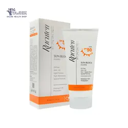 کرم ضد آفتاب بی رنگ پوست چرب و مختلط SPF50 راکوتن