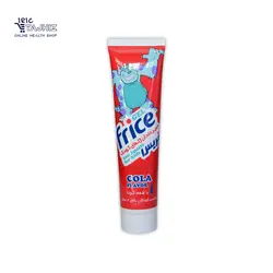 خمیردندان ژله‌ای طعم دار کودک فریس Frice با طعم کولا وزن 70 گرم