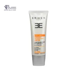 فلوئید ضد آفتاب و ضد جوش بی رنگ SPF50 اریکه ERIKEH حجم 50 میلی لیتر