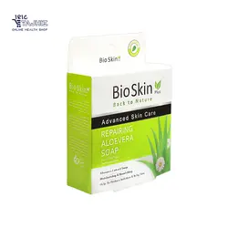 صابون مرطوب کننده آلوئه ورا بایو اسکین BIOSKIN حجم 100 گرم